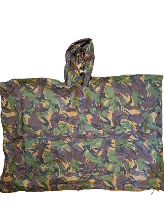 Dutch Woodland DPM Ripstop Poncho (issued)