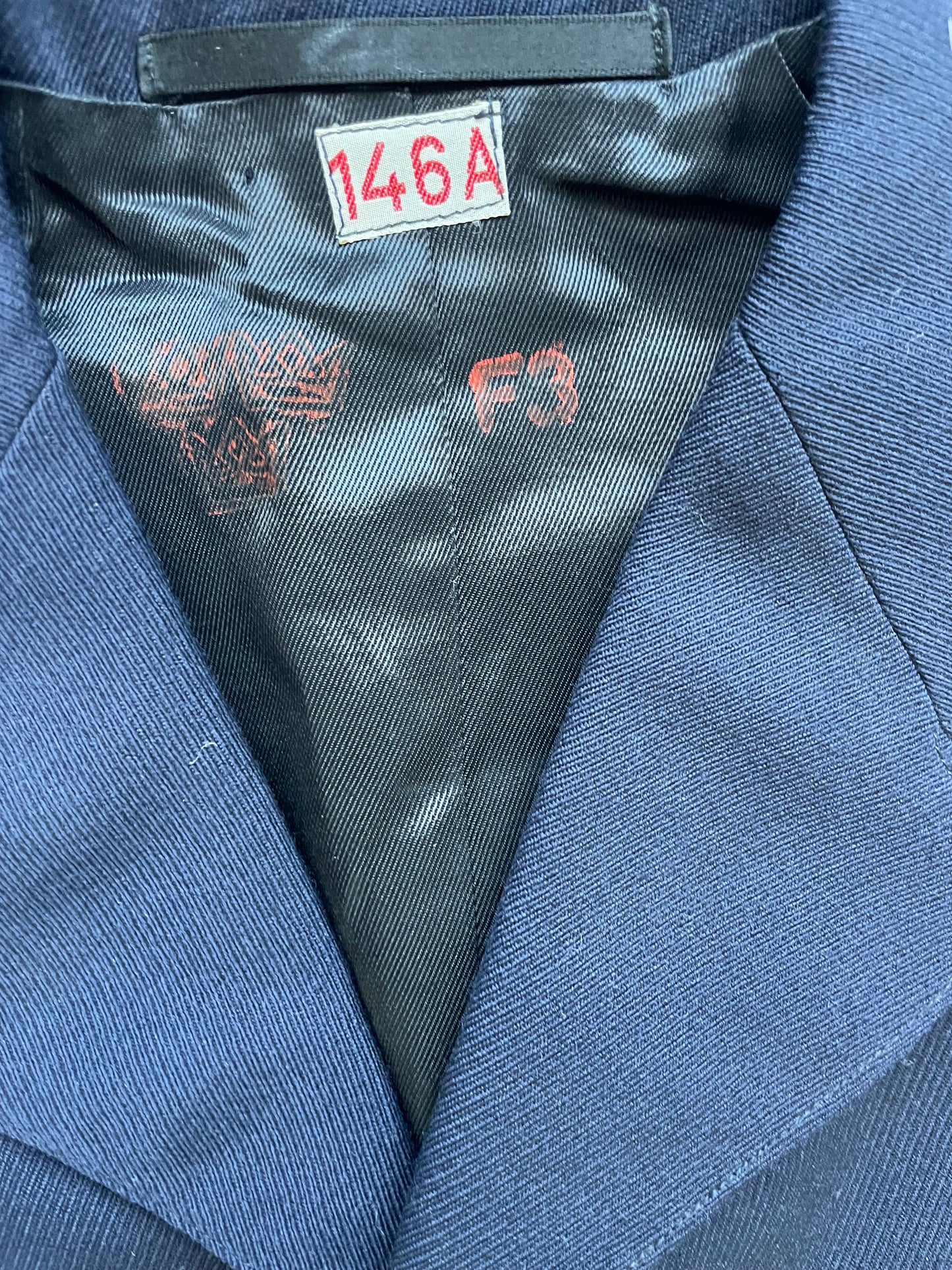 Swedish Blue Wool Jacket