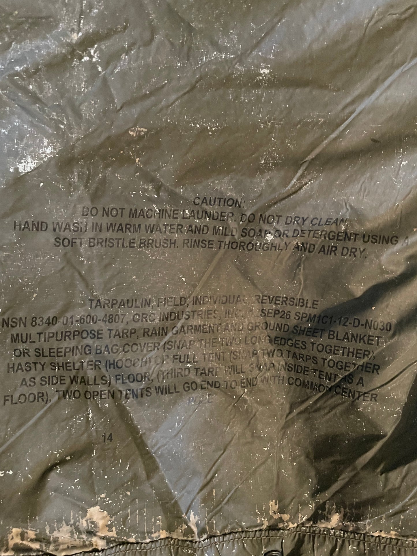 US ACU/Foliage Shelter Tarp