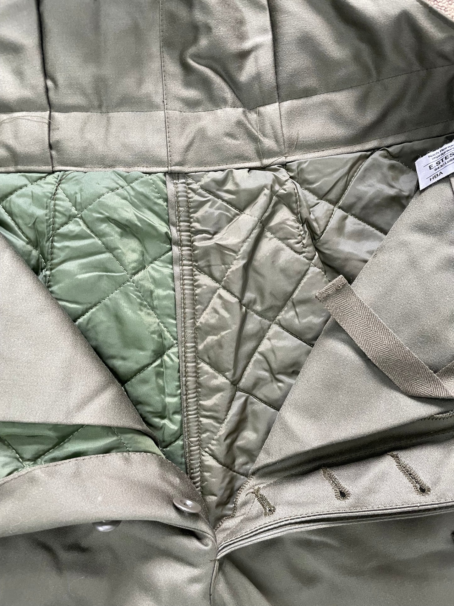 Austrian OD Cold Weather Pants w/ Suspenders