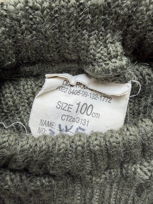 British Wool Commando Sweater (issued)