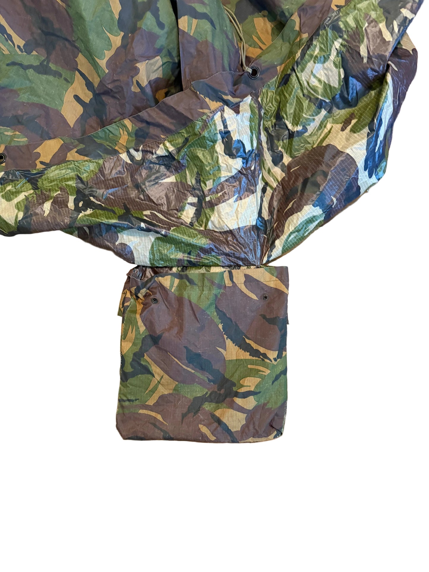 Dutch Woodland DPM Ripstop Poncho (issued)