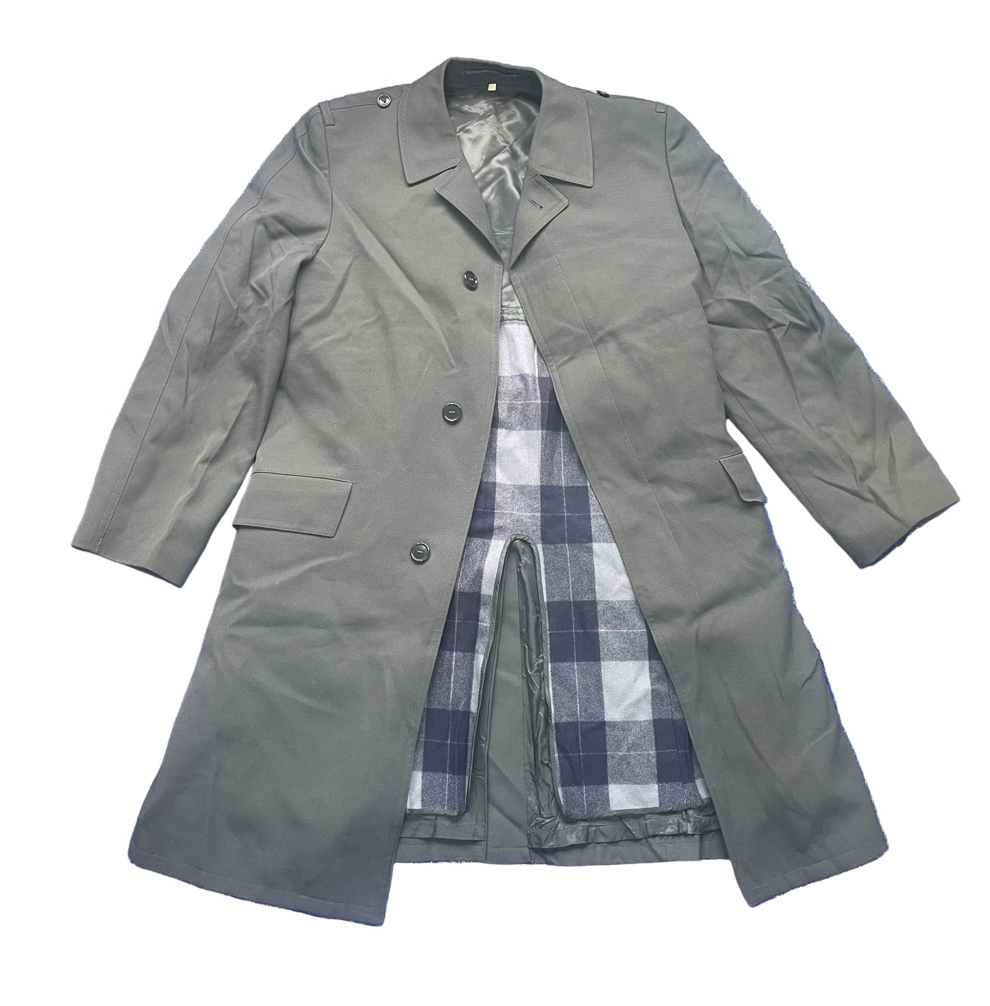 Grey German Overcoat w/ liner