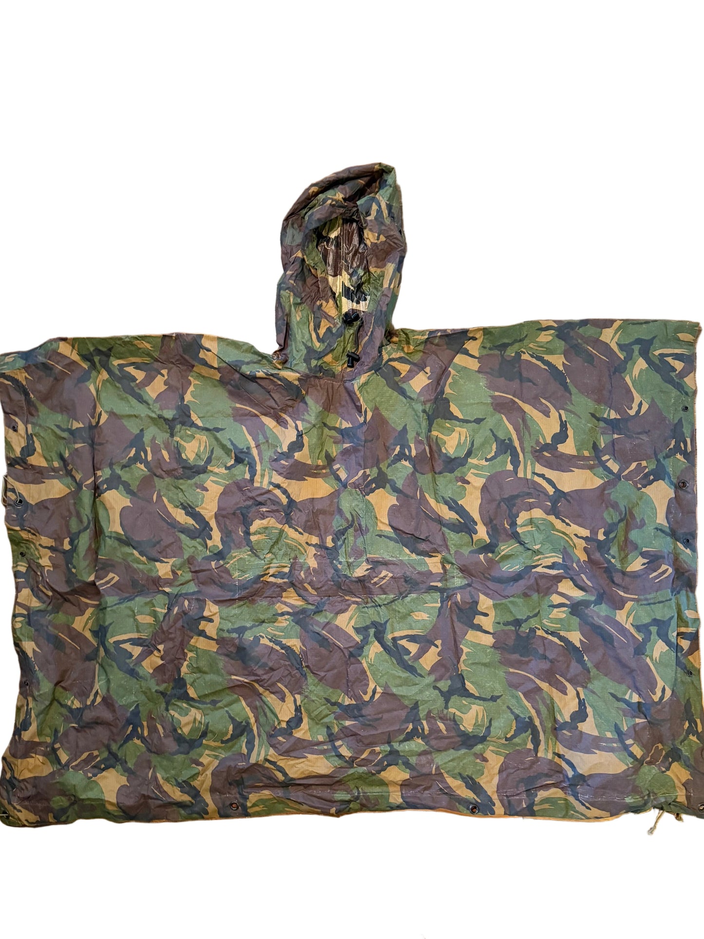 Dutch Woodland DPM Ripstop Poncho (issued)