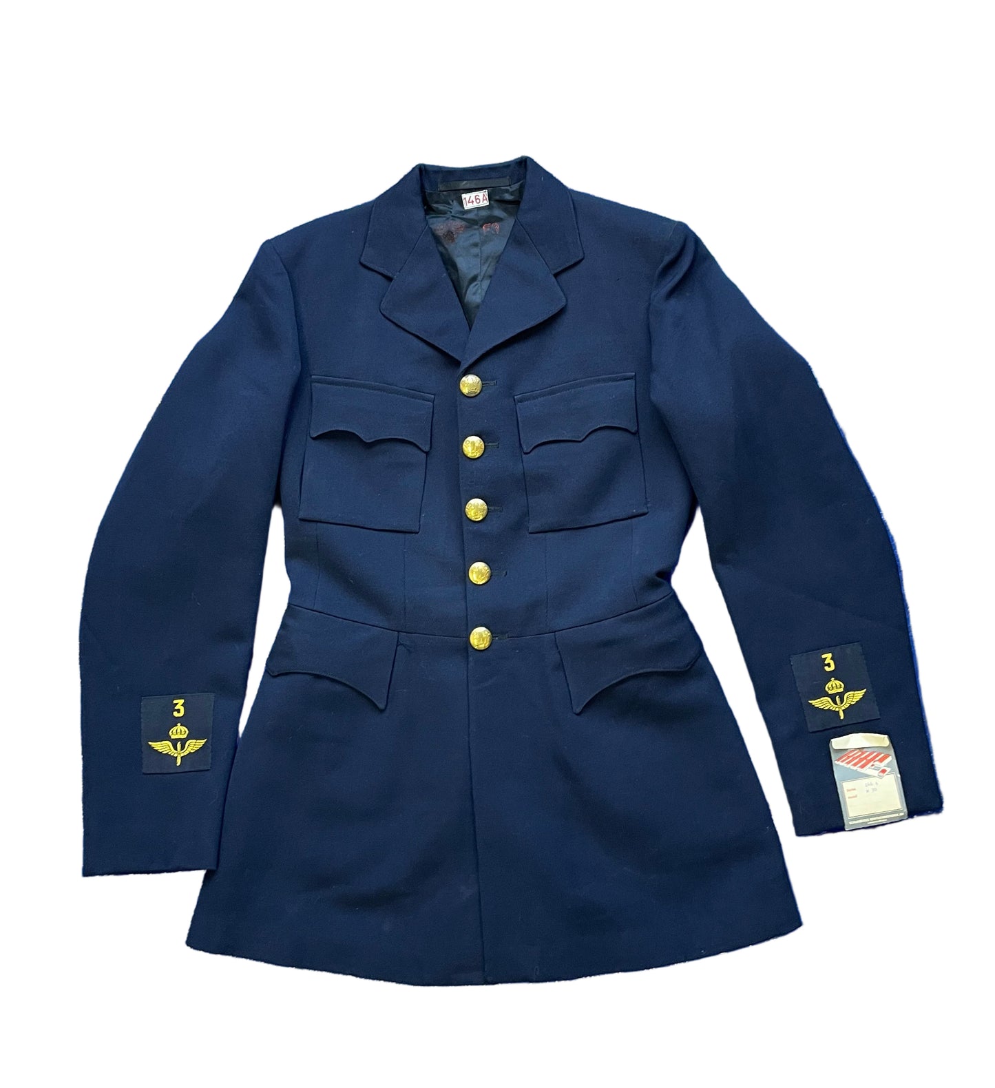 Swedish Blue Wool Jacket