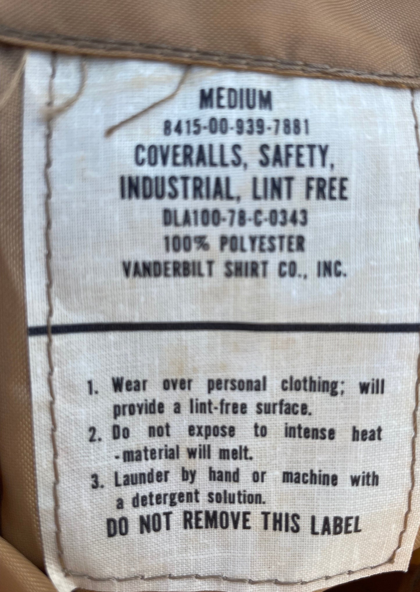 Coveralls, Safety, Industrial