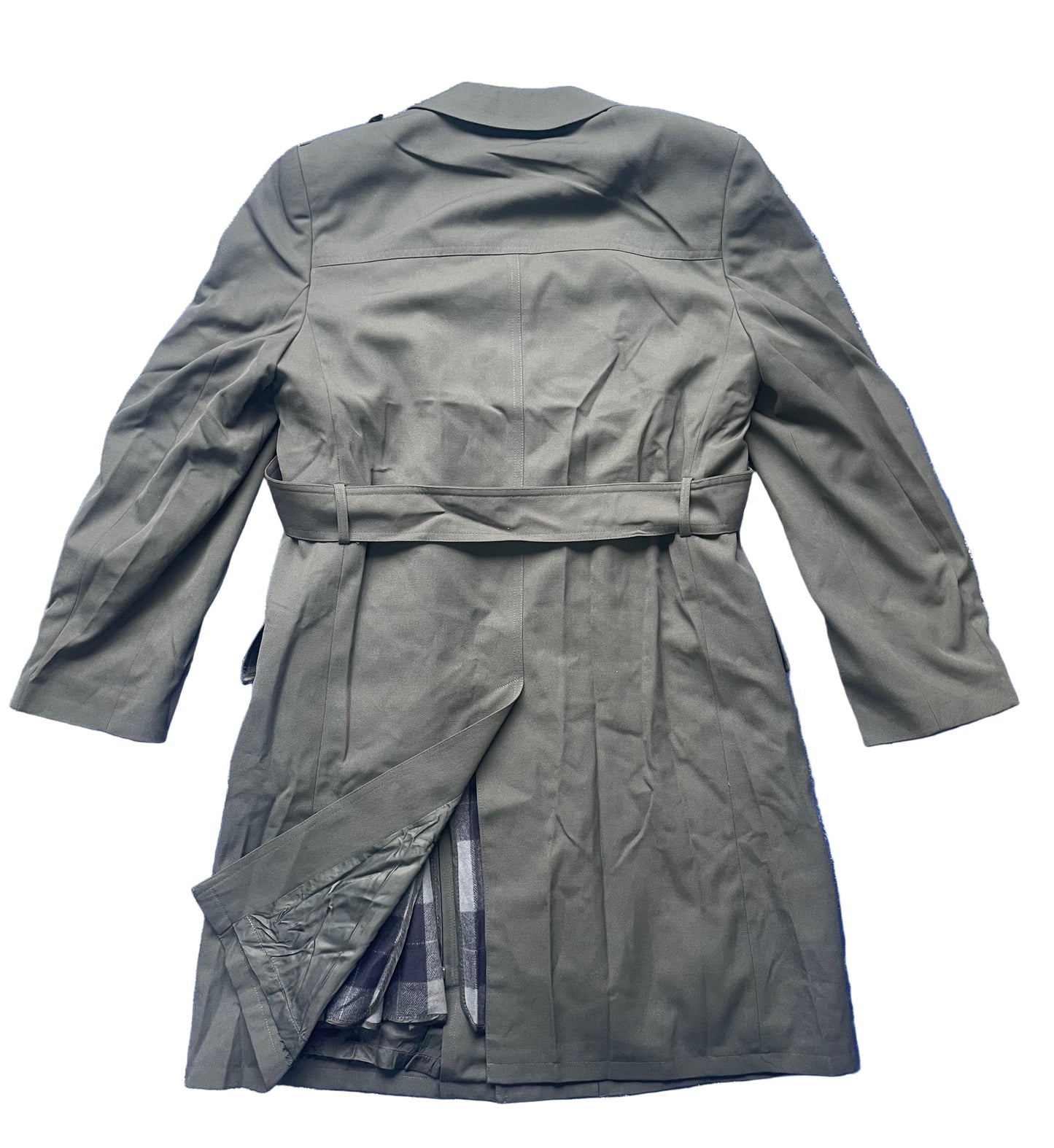 Grey German Overcoat w/ liner