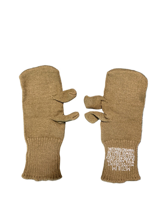 M-65 OD Wool Trigger Finger Mitten Liners (unissued)
