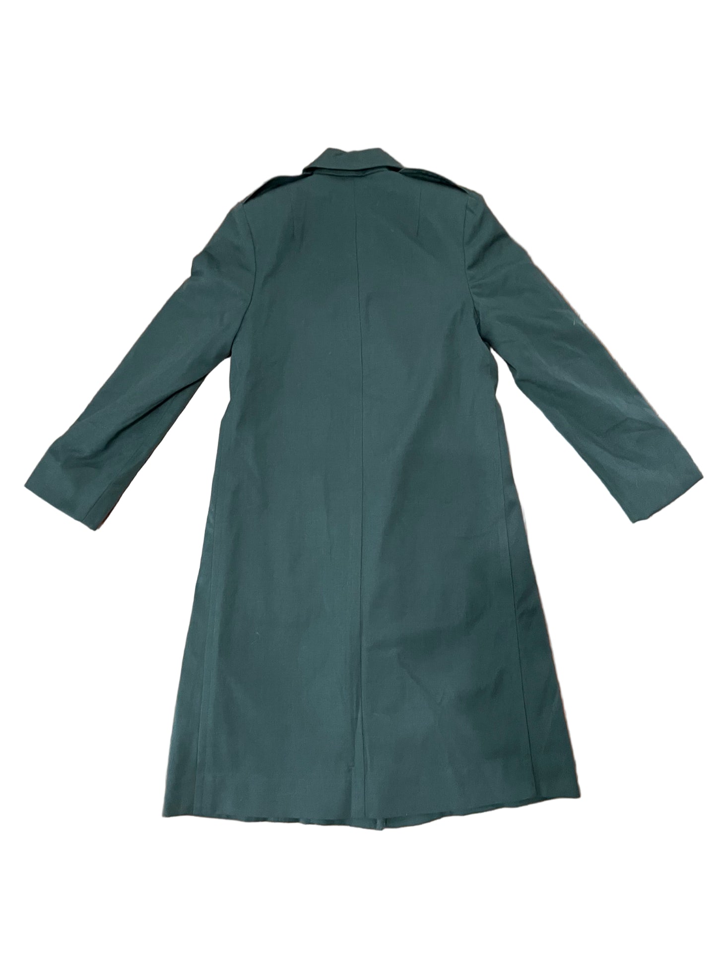 US Woman's Green Wool Overcoat (Grade A)