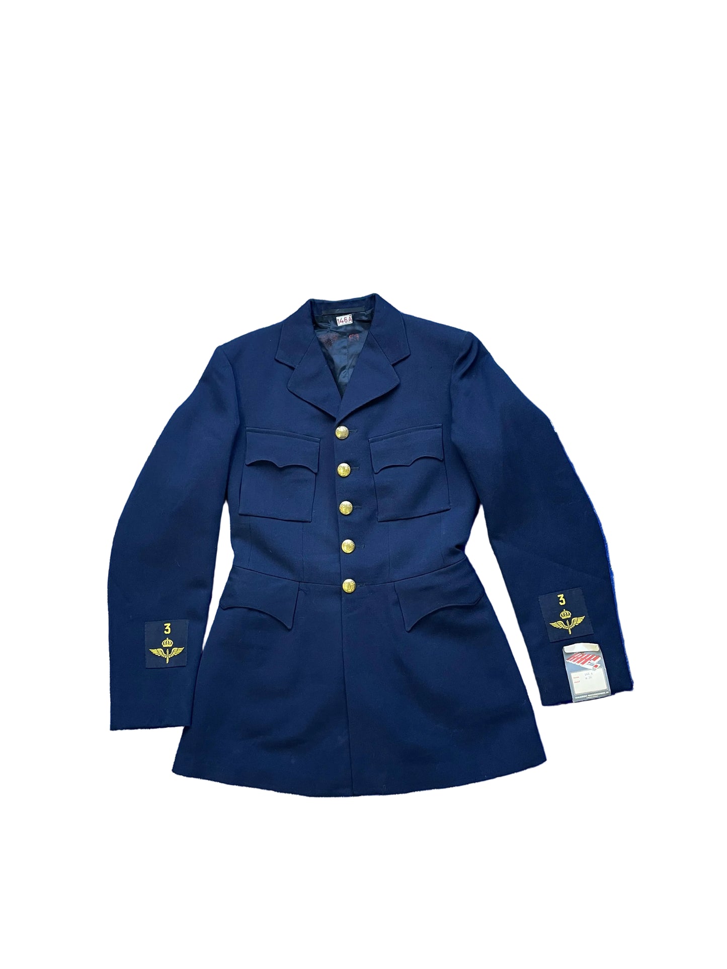 Swedish Blue Wool Jacket