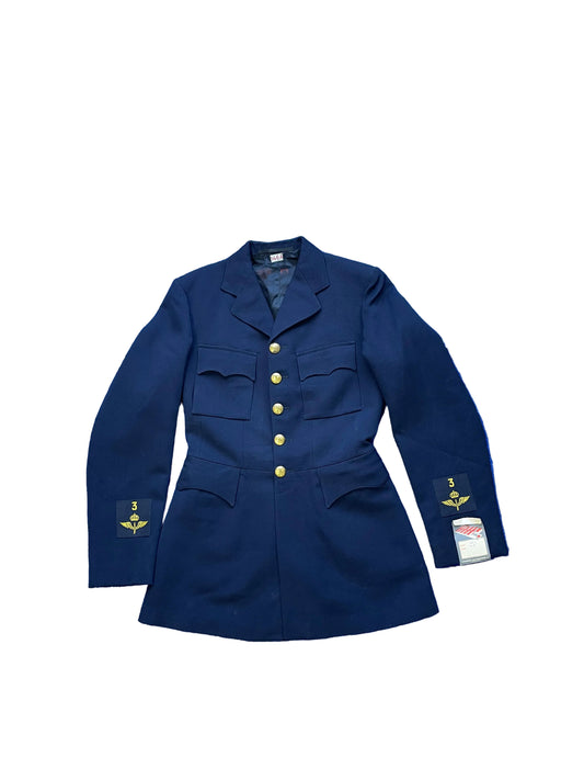 Swedish Blue Wool Jacket