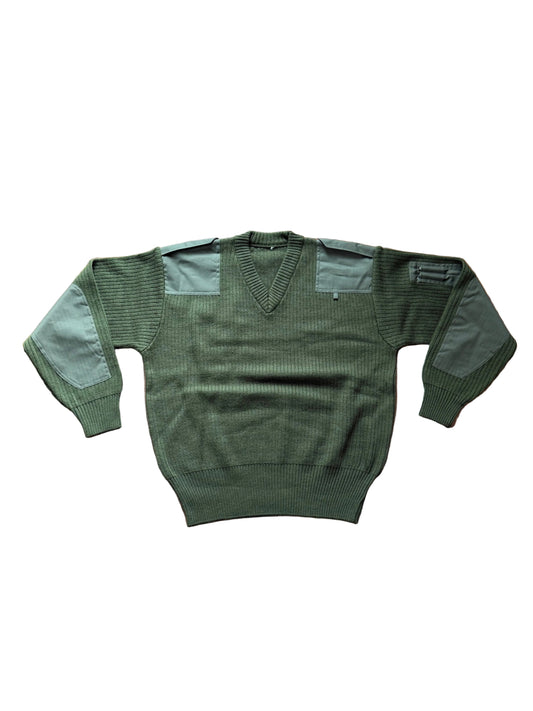 Italian Wool V-Neck Sweater (Like New)