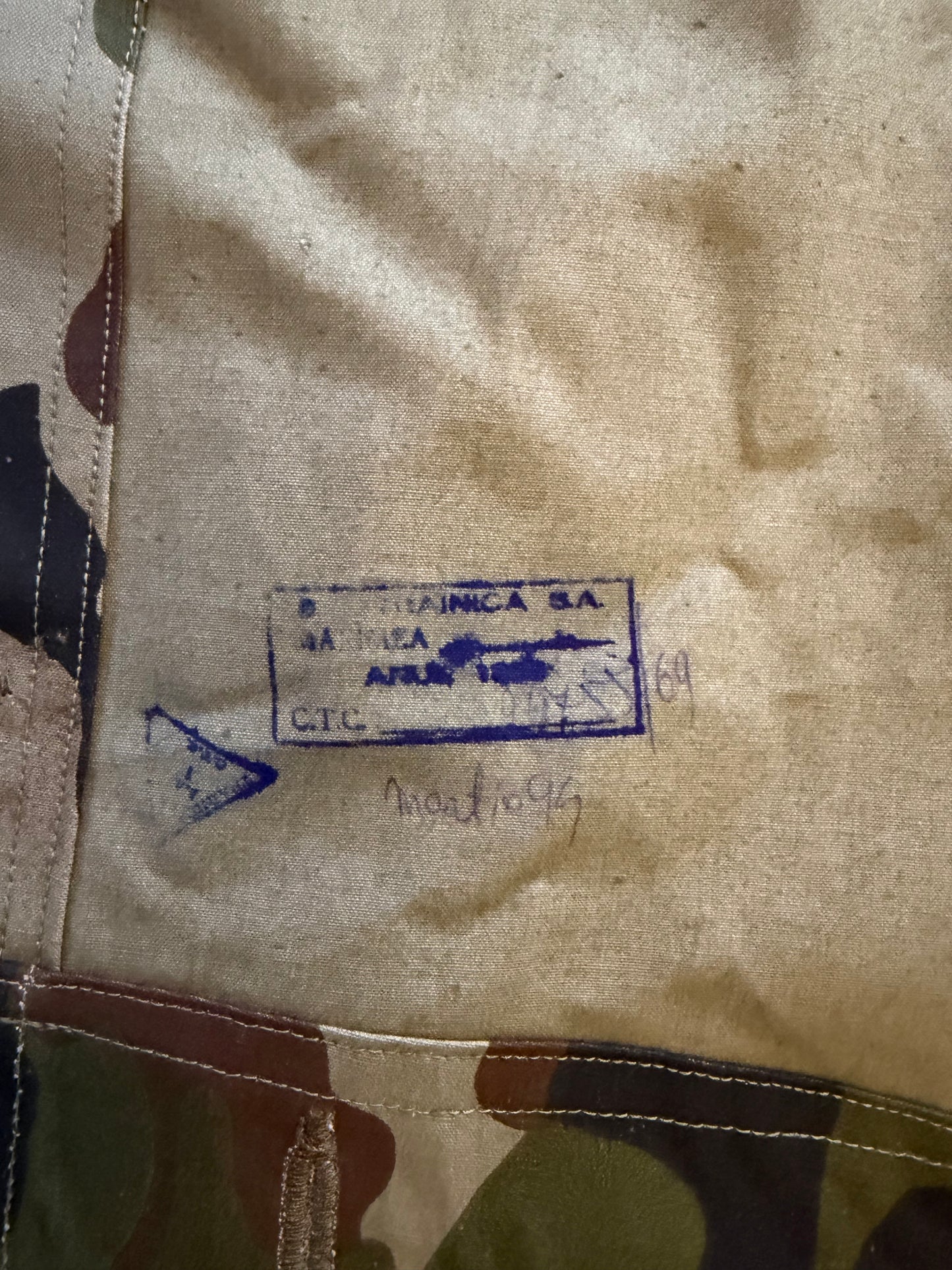 Romanian M90 Oak Leaf Shelter Half
