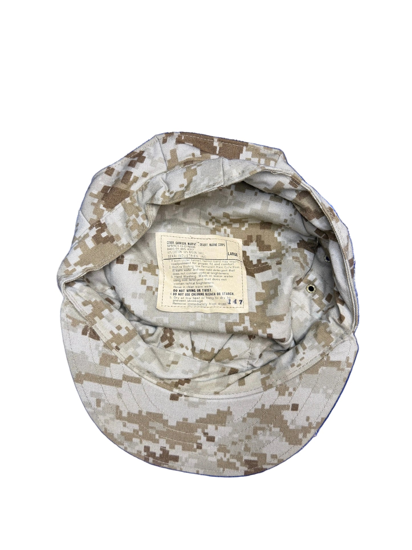 USMC Desert MARPAT Field Cap (issued)