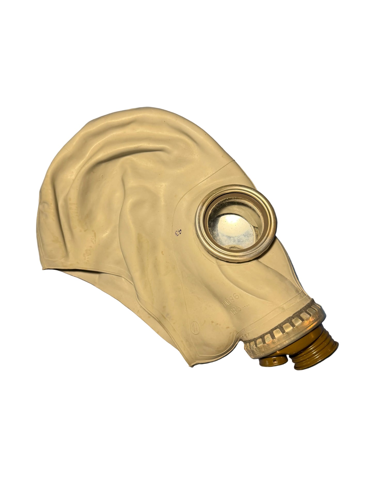 Russian GP5 Gas Mask, White